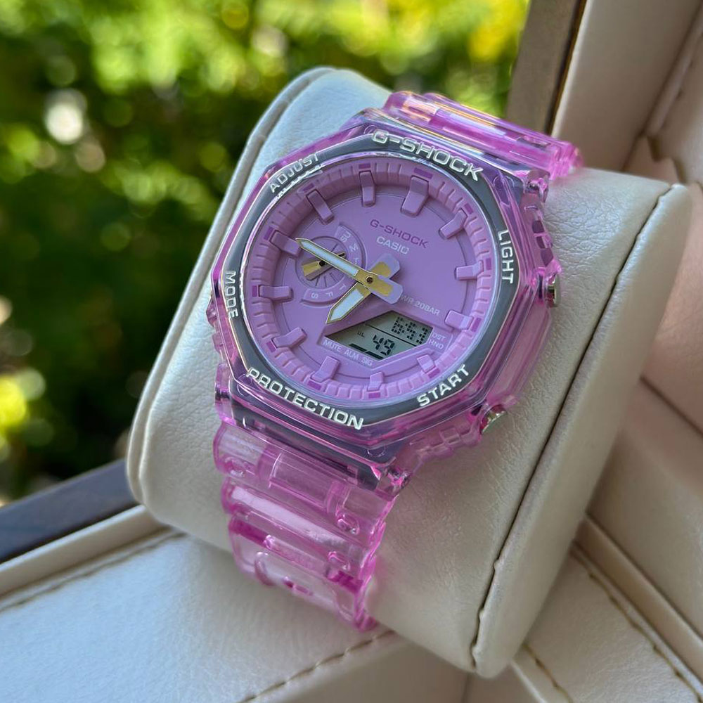 Casio G Shock Ga2100SRS 7ADR wristwatch